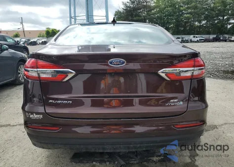 2019 Ford Fusion Se from USA, damaged, VIN 3FA6P0LU1KR158179